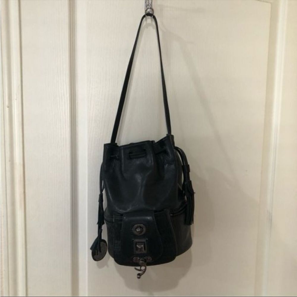 Hayden Harnett bucket leather bag for Walt Disney